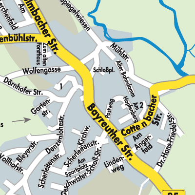 Stadtplan Heinersreuth