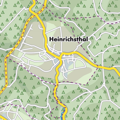 Übersichtsplan Heinrichsthal