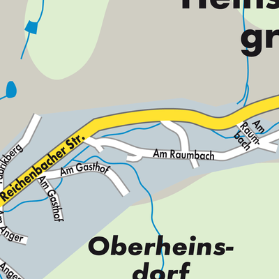 Stadtplan Heinsdorfergrund