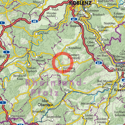 Landkarte Heinzenbach