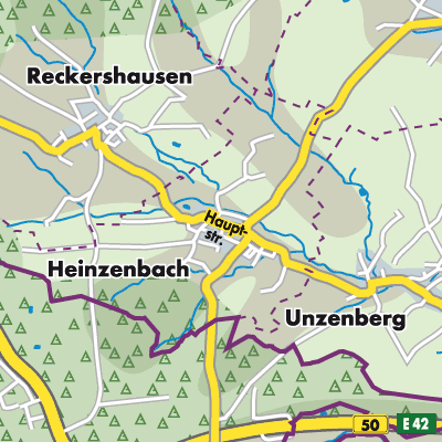 Übersichtsplan Heinzenbach