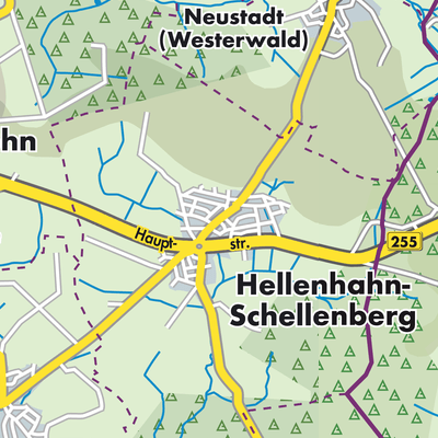 Übersichtsplan Hellenhahn-Schellenberg