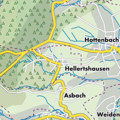 Übersichtsplan Hellertshausen