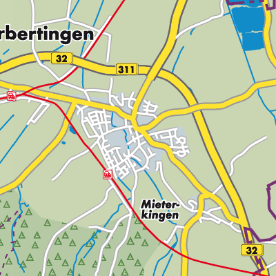 Übersichtsplan Herbertingen