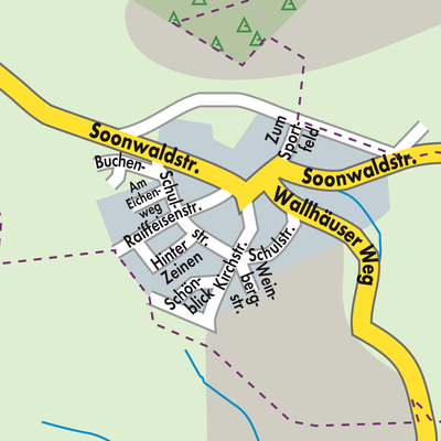 Stadtplan Hergenfeld