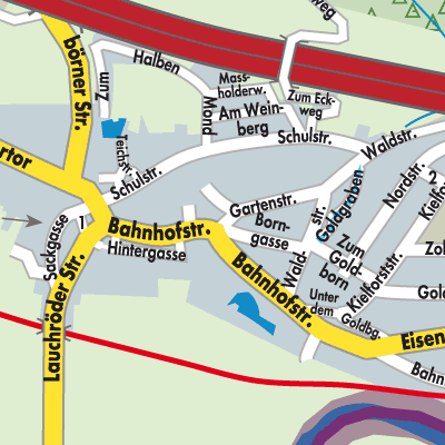 Stadtplan Herleshausen