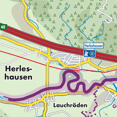 Übersichtsplan Herleshausen