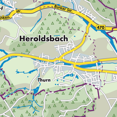 Übersichtsplan Heroldsbach