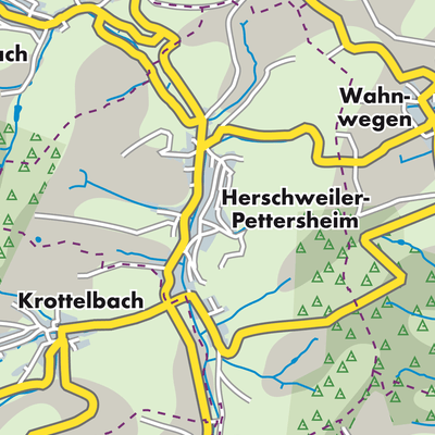 Übersichtsplan Herschweiler-Pettersheim
