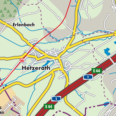 Übersichtsplan Hetzerath