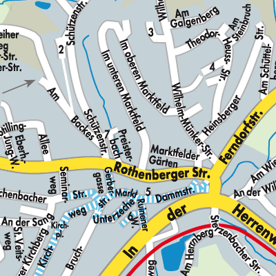 Stadtplan Hilchenbach