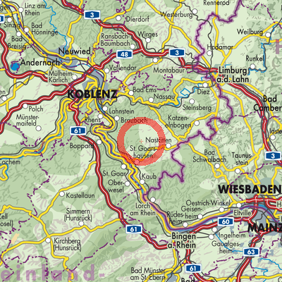 Landkarte Himmighofen