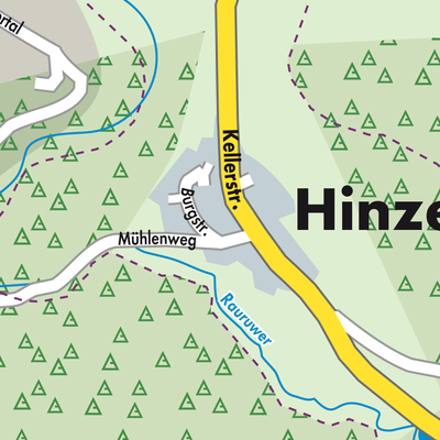 Stadtplan Hinzenburg