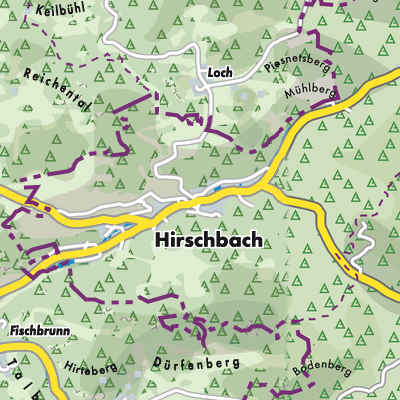 Übersichtsplan Hirschbach