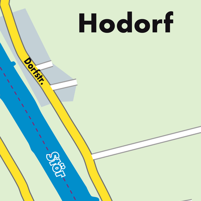 Stadtplan Hodorf