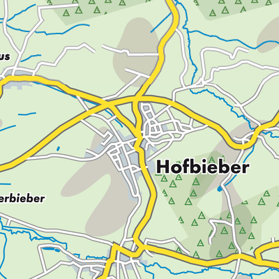 Übersichtsplan Hofbieber