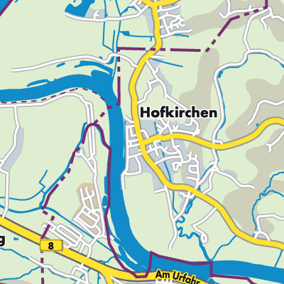 Übersichtsplan Hofkirchen