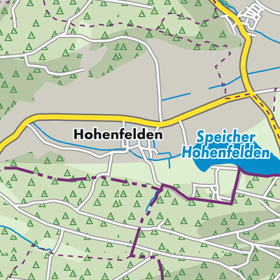 Übersichtsplan Hohenfelden