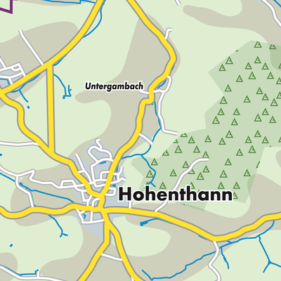 Übersichtsplan Hohenthann