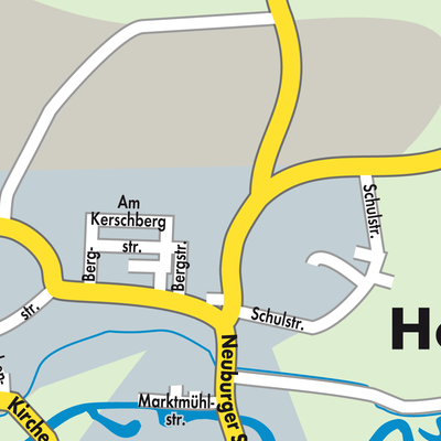 Stadtplan Hohenwart