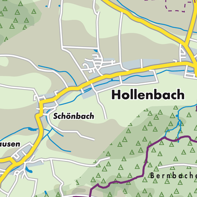 Übersichtsplan Hollenbach