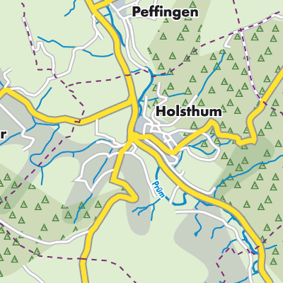 Übersichtsplan Holsthum