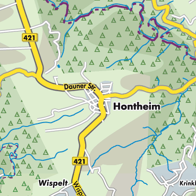 Übersichtsplan Hontheim
