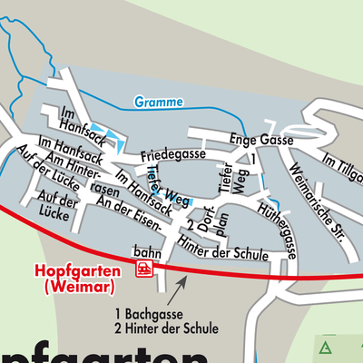 Stadtplan Hopfgarten