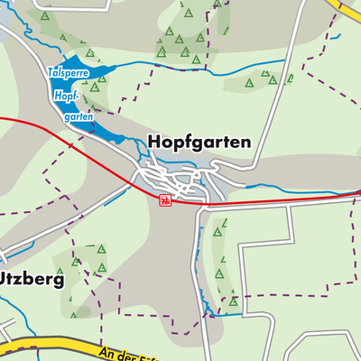 Übersichtsplan Hopfgarten