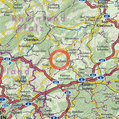 Landkarte Horschbach