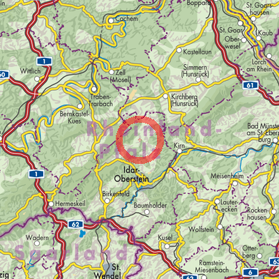 Landkarte Hottenbach