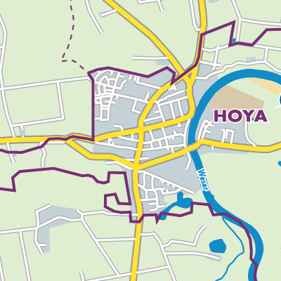 Übersichtsplan Hoya