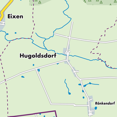 Übersichtsplan Hugoldsdorf