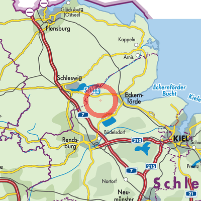 Landkarte Hummelfeld