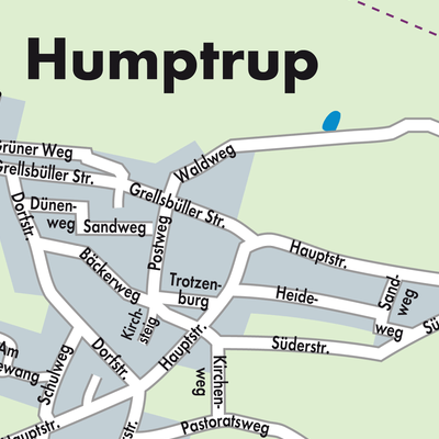 Stadtplan Humptrup