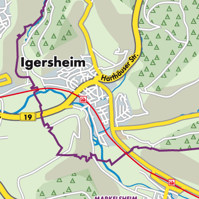 Übersichtsplan Igersheim