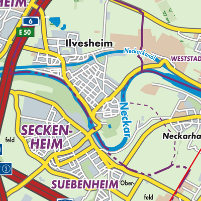 Übersichtsplan Ilvesheim