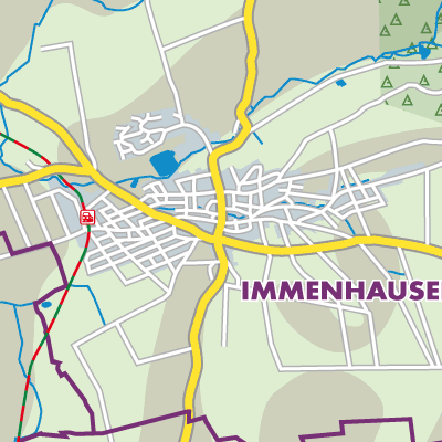 Übersichtsplan Immenhausen