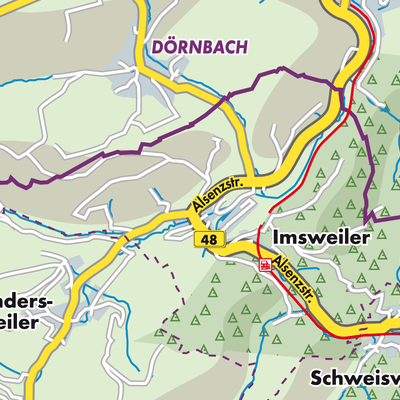 Übersichtsplan Imsweiler