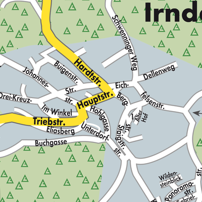 Stadtplan Irndorf