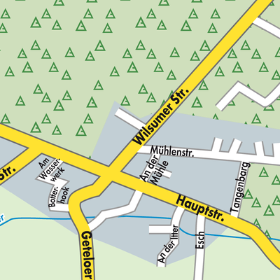 Stadtplan Itterbeck