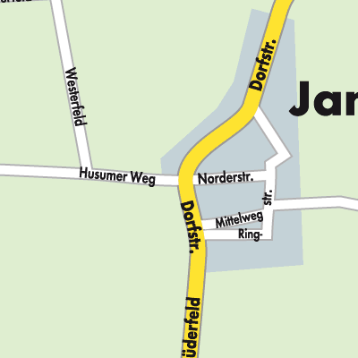 Stadtplan Janneby