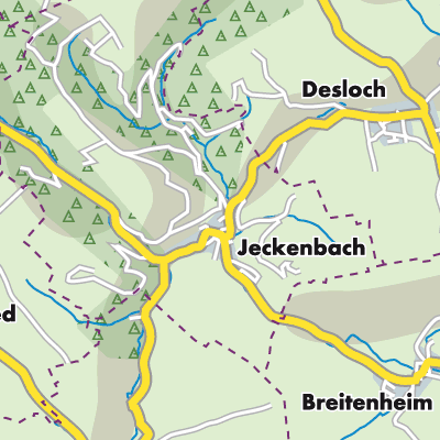 Übersichtsplan Jeckenbach