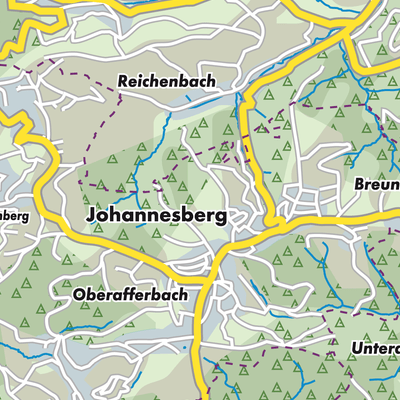 Übersichtsplan Johannesberg