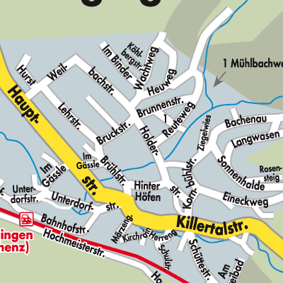 Stadtplan Jungingen