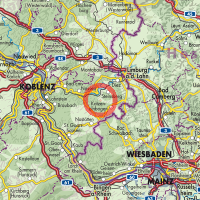 Landkarte Kördorf