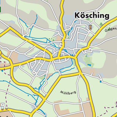Übersichtsplan Kösching
