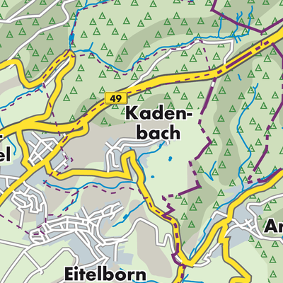 Übersichtsplan Kadenbach