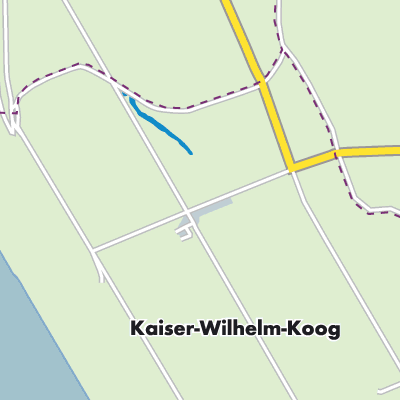 Übersichtsplan Kaiser-Wilhelm-Koog