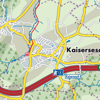 Übersichtsplan Kaisersesch